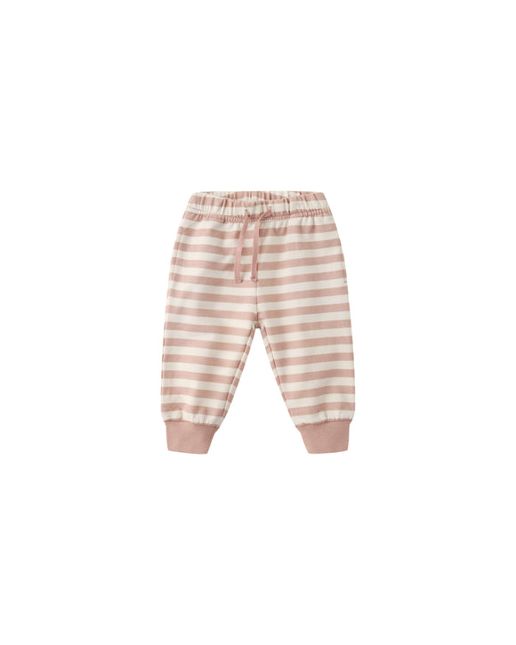 Relaxed Sweatpant - Pink Stripe