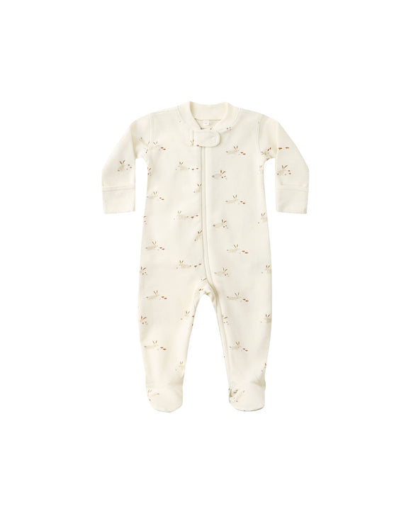Zip Long Sleeve Sleeper Footie - Bunnies