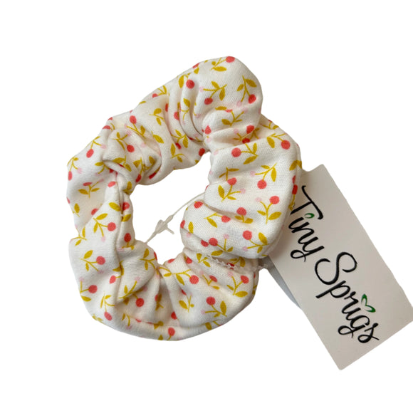 Scrunchie - Pink Ditsy Floral