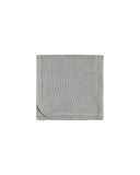 Knit Baby Blanket - Dusty Blue