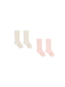 Sock Set || Ivory, Bubblegum