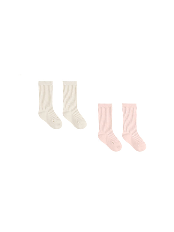 Sock Set || Ivory, Bubblegum