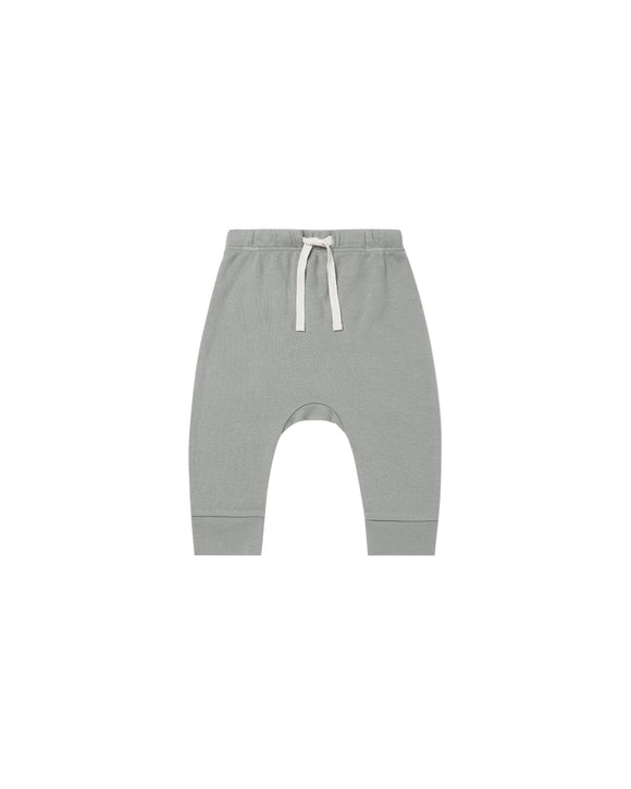 Drawstring Pant - Dusty Blue