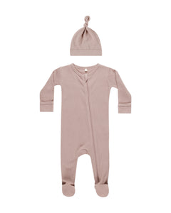 Waffle Sleep Set - Mauve