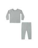 Bamboo Pajama Set - Steel Blue