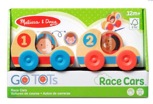 Melissa & Doug Go Tots Wooden Race Cars