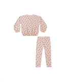 Spongey Knit Set - Polka Dot