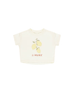 Boxy Tee - Limone