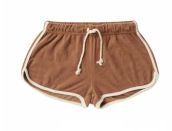 Adult Terry Track Short - Terracotta