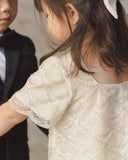 Daisy Dress - Silver Metallic