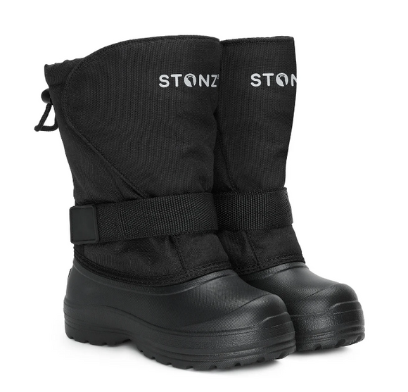 Stonz Kid Winter Boots Trek  - Black