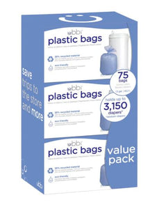 UBBI 3-Pack Plastic Bags