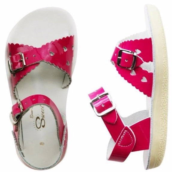 Salt Water Sandals Sweetheart - Fuchsia - Size 5