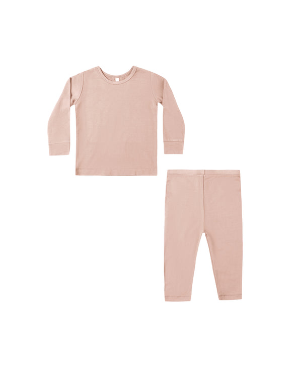 Bamboo Pajama Set - Rose
