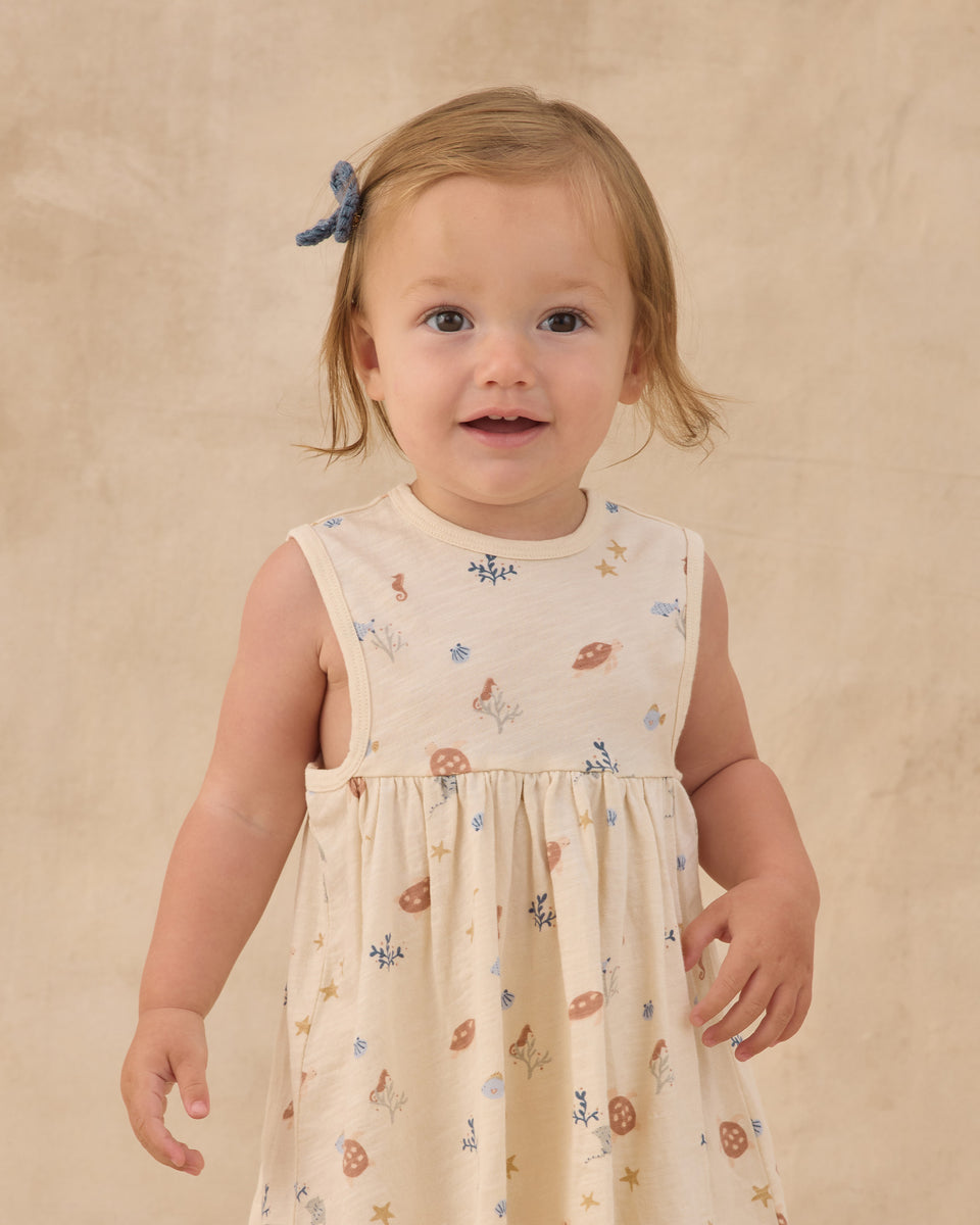 Layla Dress - Aquatic – Cheeky Monkey