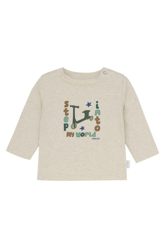 Longsleeve Stonewood - Oatmeal Melange