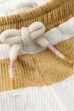 Straight fit stripe trousers - Prairie Sand