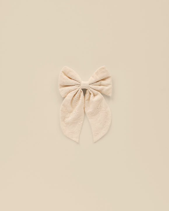 Oversized Bow - Natural