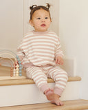 Relaxed Sweatpant - Pink Stripe