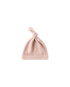 Bamboo Knotted Baby Hat - Rose