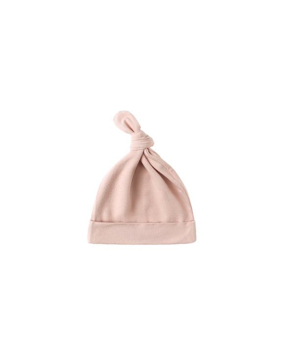 Bamboo Knotted Baby Hat - Rose