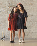 Adeline Dress - Ruby