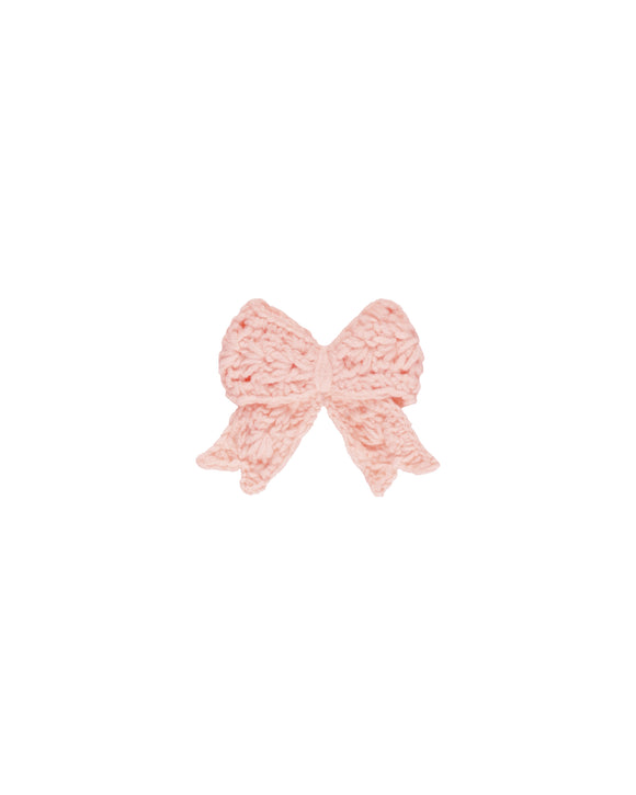 Crochet Bow  || Bubblegum