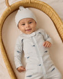 Zip Long Sleeve Sleeper Footie - Narwhals