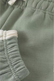 Relaxed Fit Trousers - Lily Pad