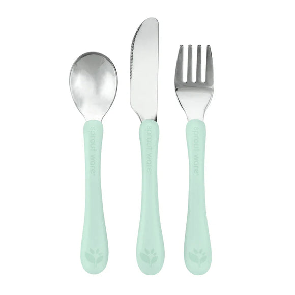 Stainless Steel Sprout Ware Kids Cutlery