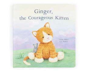 Ginger, the Courageous Kitten Book