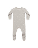 Bamboo Zip Footie Pajama - Snowman