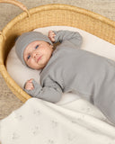 Waffle Sleep Set - Dusty Blue