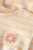 Sleeveless stripe dress - Yellow Stripe