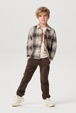 Longsleeve Flannel Shirt Harlow - Fog