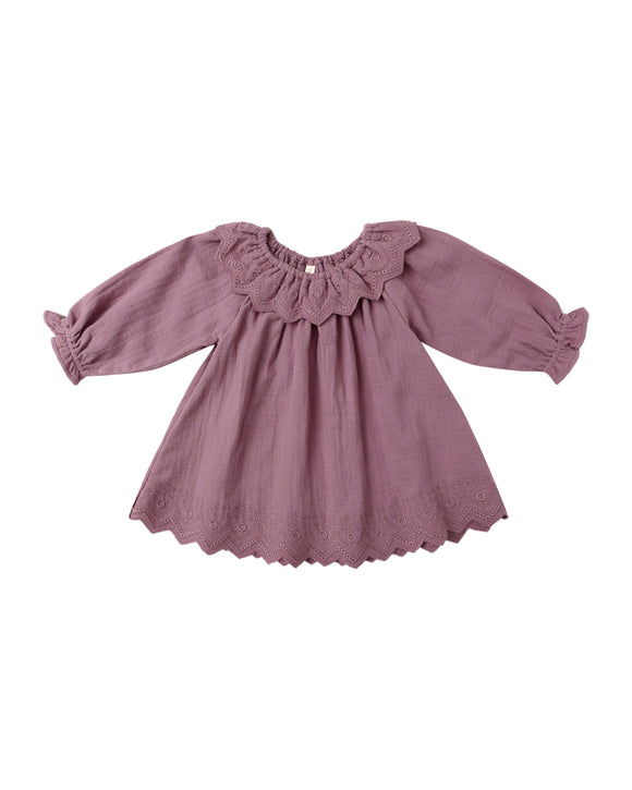 Long Sleeve Isla Dress - Mulberry