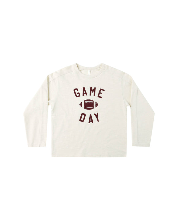 Long Sleeve Paneled Tee - Game Day