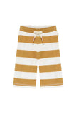 Straight fit stripe trousers - Prairie Sand
