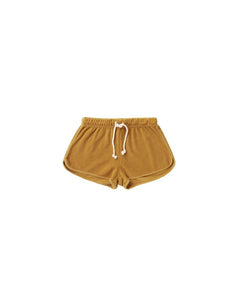 Terry Track Short - Gold