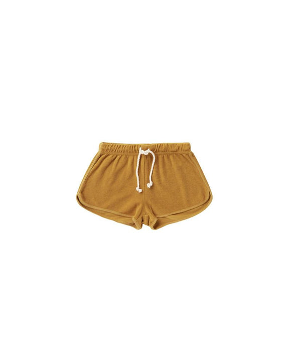 Terry Track Short - Gold