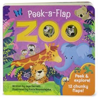 Peek-a-Flap ZOO Board Book