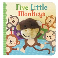 Five Little Monkeys - Finger Puppet Book