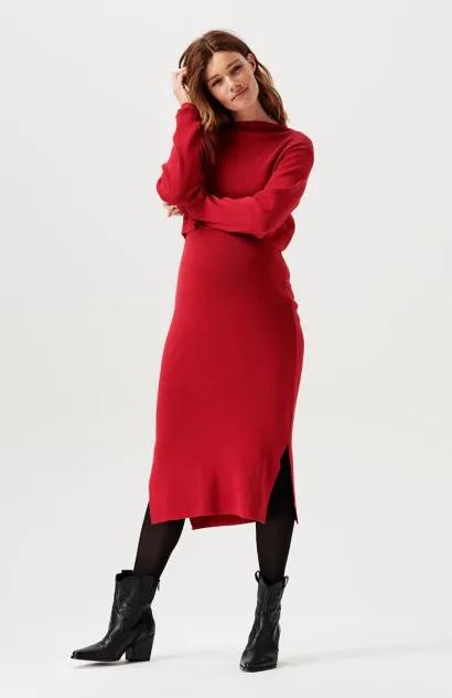 Longsleeve Maternity/ Nursing Dress - Sesser