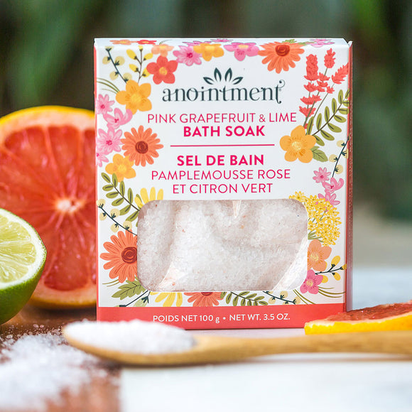Anointment Bath Soak Pink Grapefruit