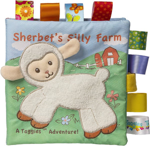 Sherbert Lamb Taggies Soft Book