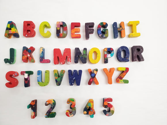 Colour By Letter - Letters & Numbers