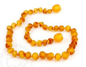 Momma Goose Amber Baby Necklace