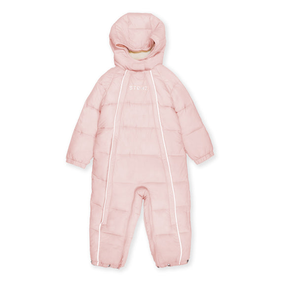 Stonz Puffer Snow Suit - Haze Pink