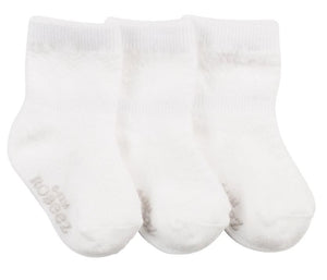 Robeez Socks Herringbone Weaves - White