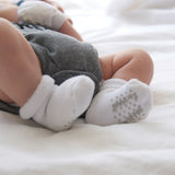 Juddlies Infant Socks 6pk - White